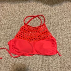 Neon swim top